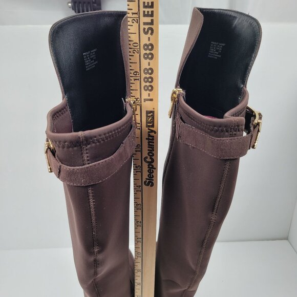 Calvin Klein Presley Women's Over Knee High Brown Boot US Size 9.5 - Picture 9 of 11